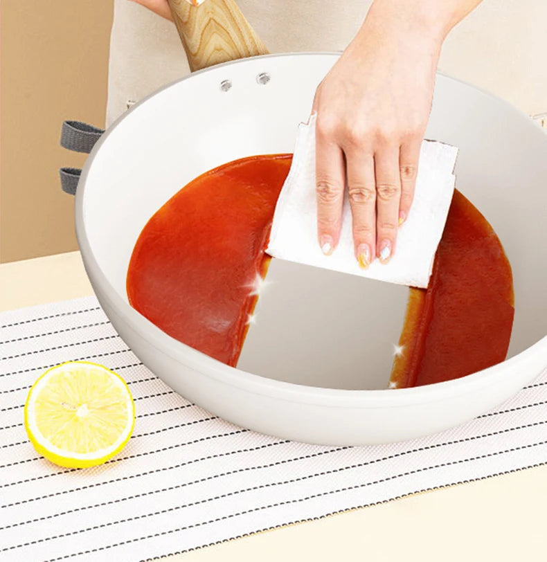 Poêle Wok Antiadhésive Céramique 30cm - Poêle à Frire Induction Gaz