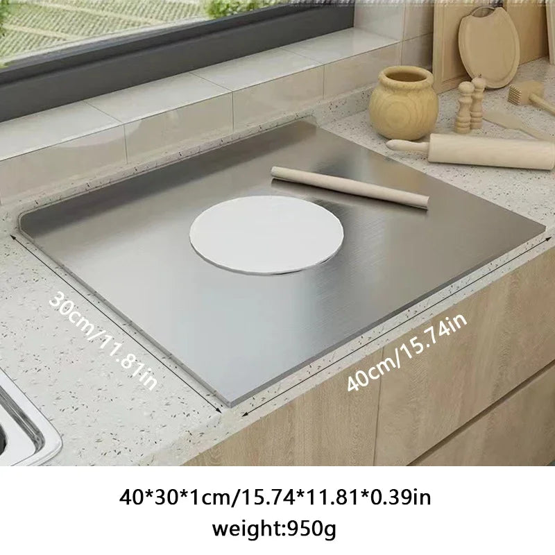 Planche à Découper INOX  en L